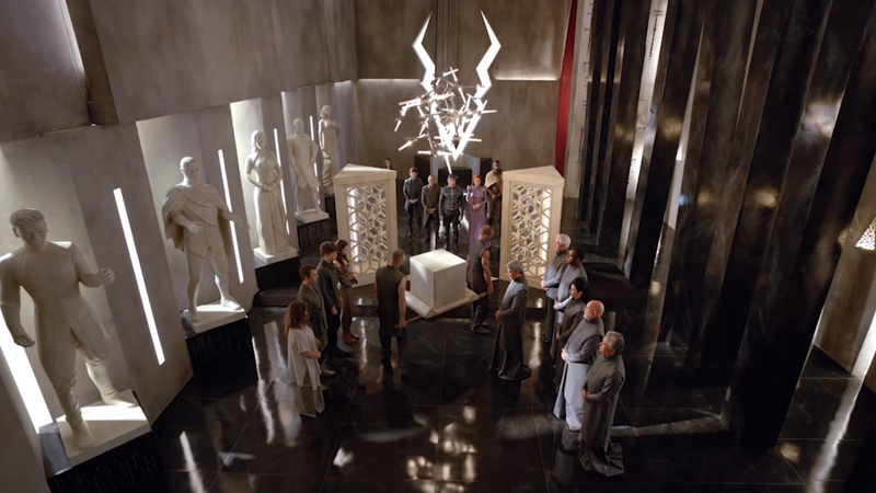 Illustration for article titled All the Glimpses Into the World of Attilan (and Beyond) We Saw in the Inhumans Trailer
